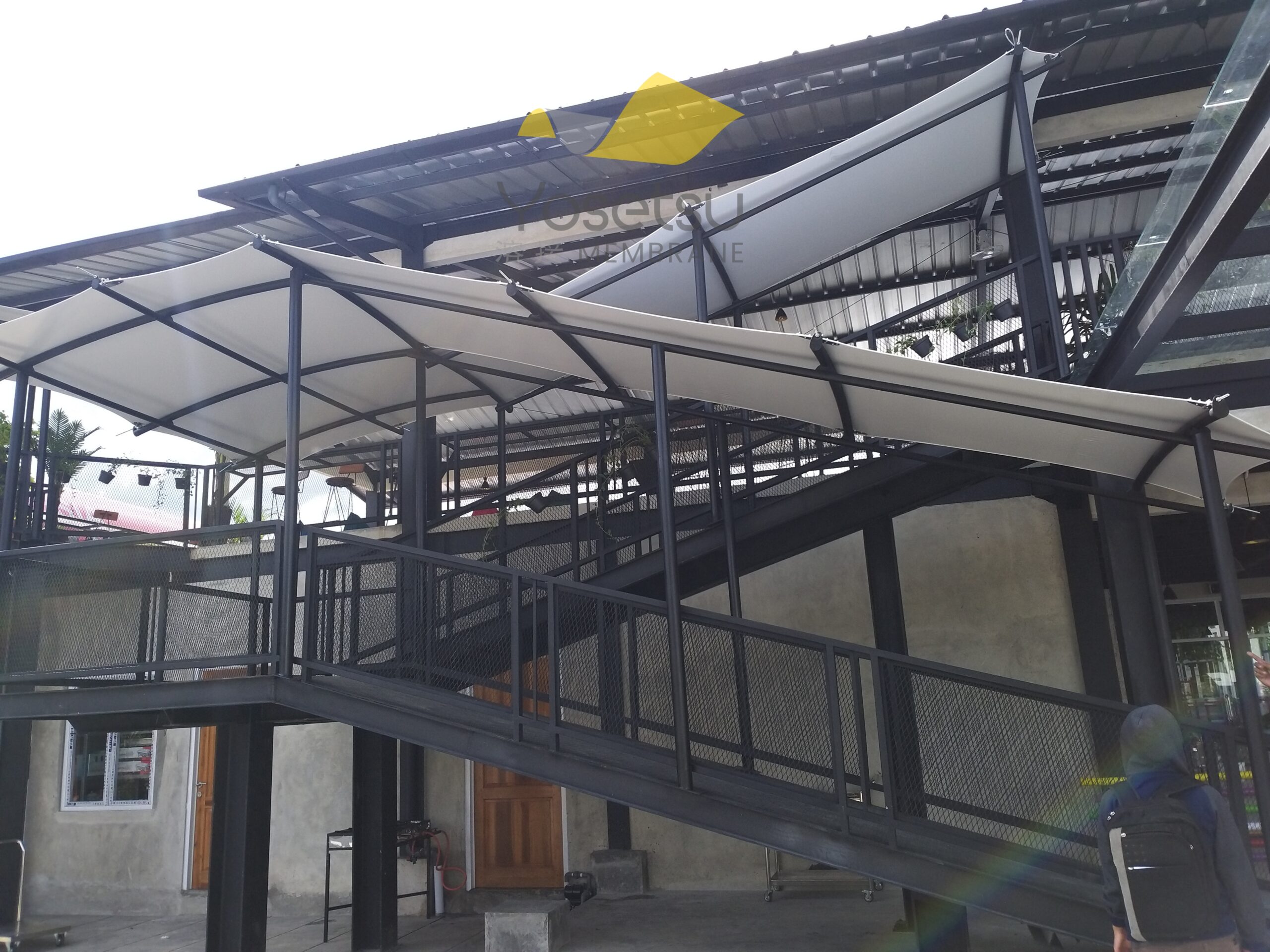 Kanopi Membran Cafe Di Tasikmalaya